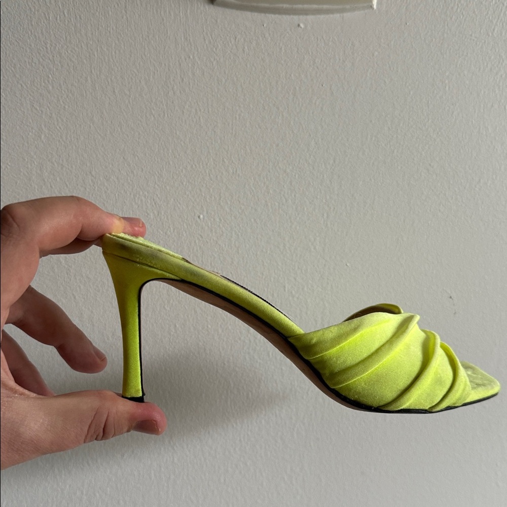 *Designer* Jimmy Choo Green Women's Heels Size US7 NO BOX